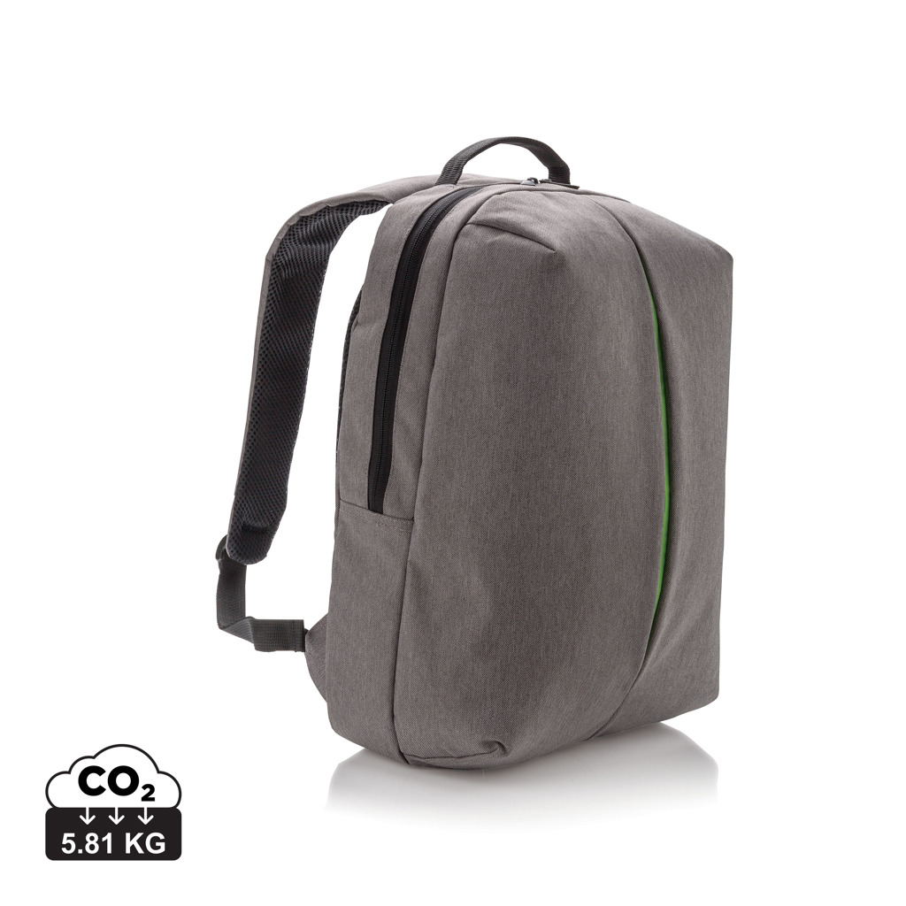 Sac à dos promotionnel ordinateur 15" Bureau & Sport Gris et Vert